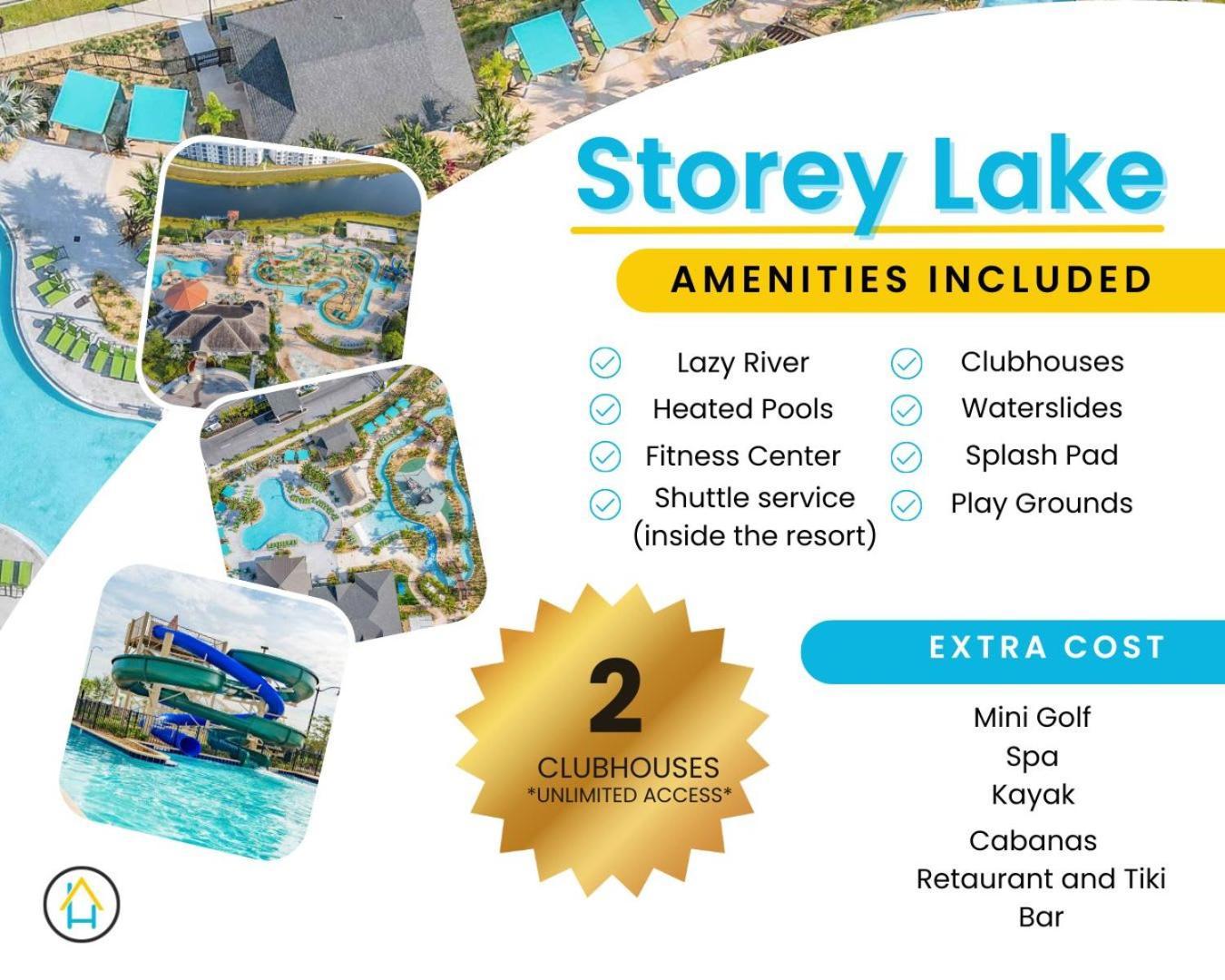 Terrific Thematic Lakeview 2B With 2 Clubhouses Kissimmee Εξωτερικό φωτογραφία
